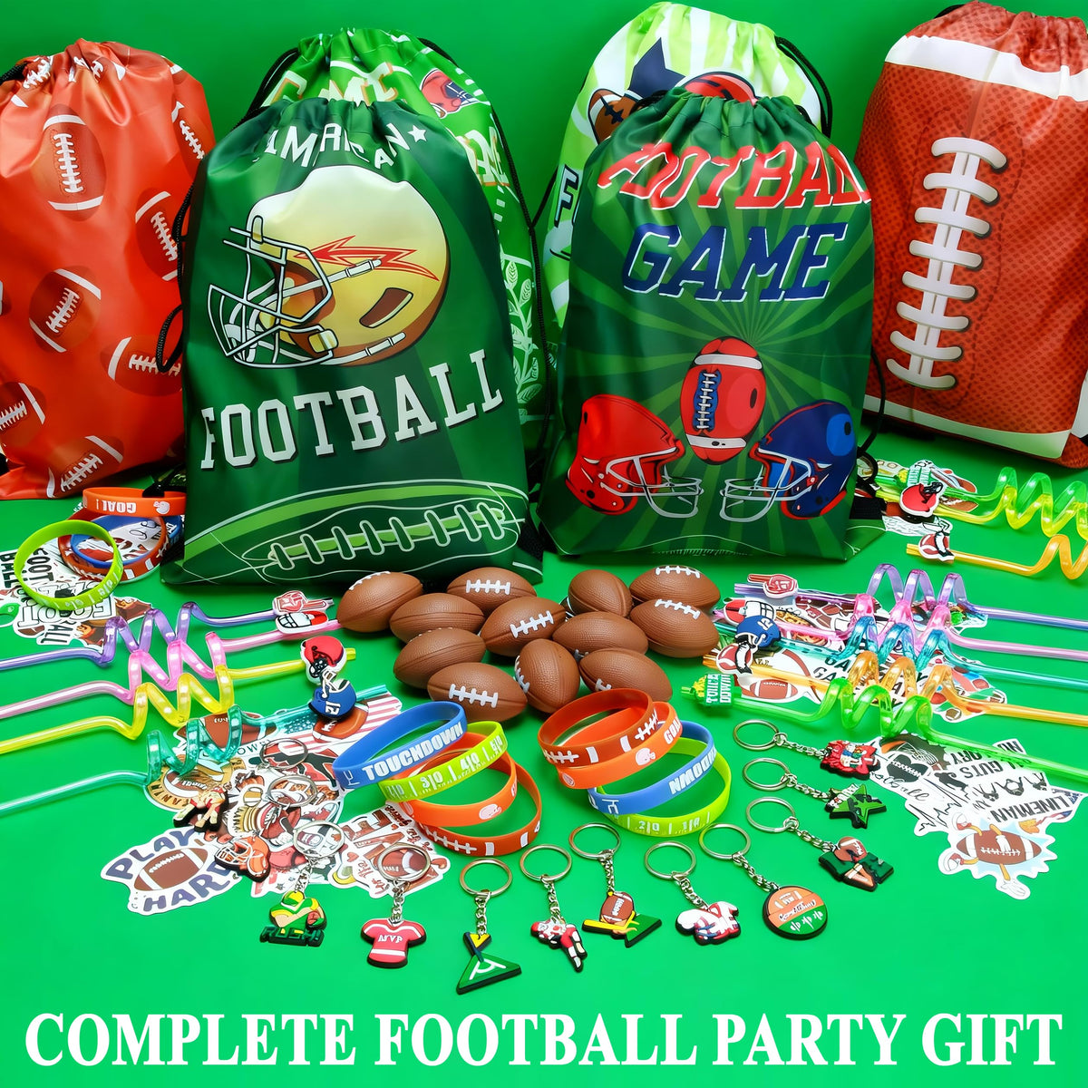 J6&H6 football stickers for decorating water bottles and notebooks