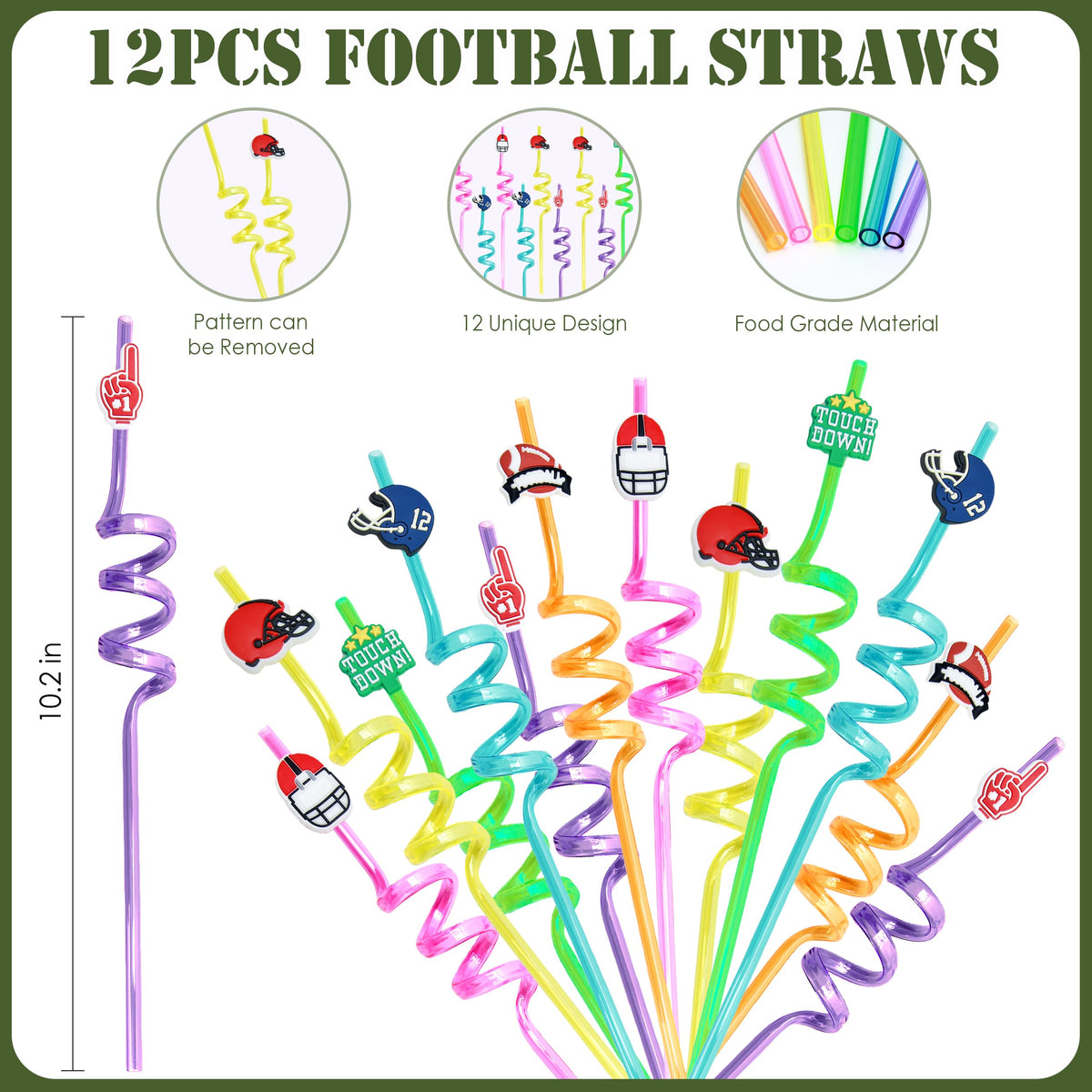 J6&H6 football wristbands with bold designs and smooth edges