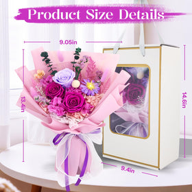Jabeick forever rose gift box with elegant packaging ready to give
