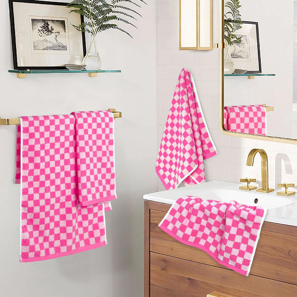 Jacquotha 460 gsm plush towel feels luxurious and durable for daily use.