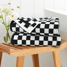 Jacquotha towels large 27.5x55 inches offer full-body coverage for bath or beach.