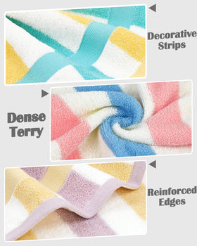Jacquotha durable washcloths resist pilling and fading with repeated washing