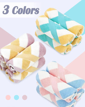Jacquotha striped cotton washcloths lilac-khaki ideal for daily skincare routines