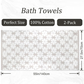 Jacquotha gift-ready towels perfect for housewarmings and weddings.