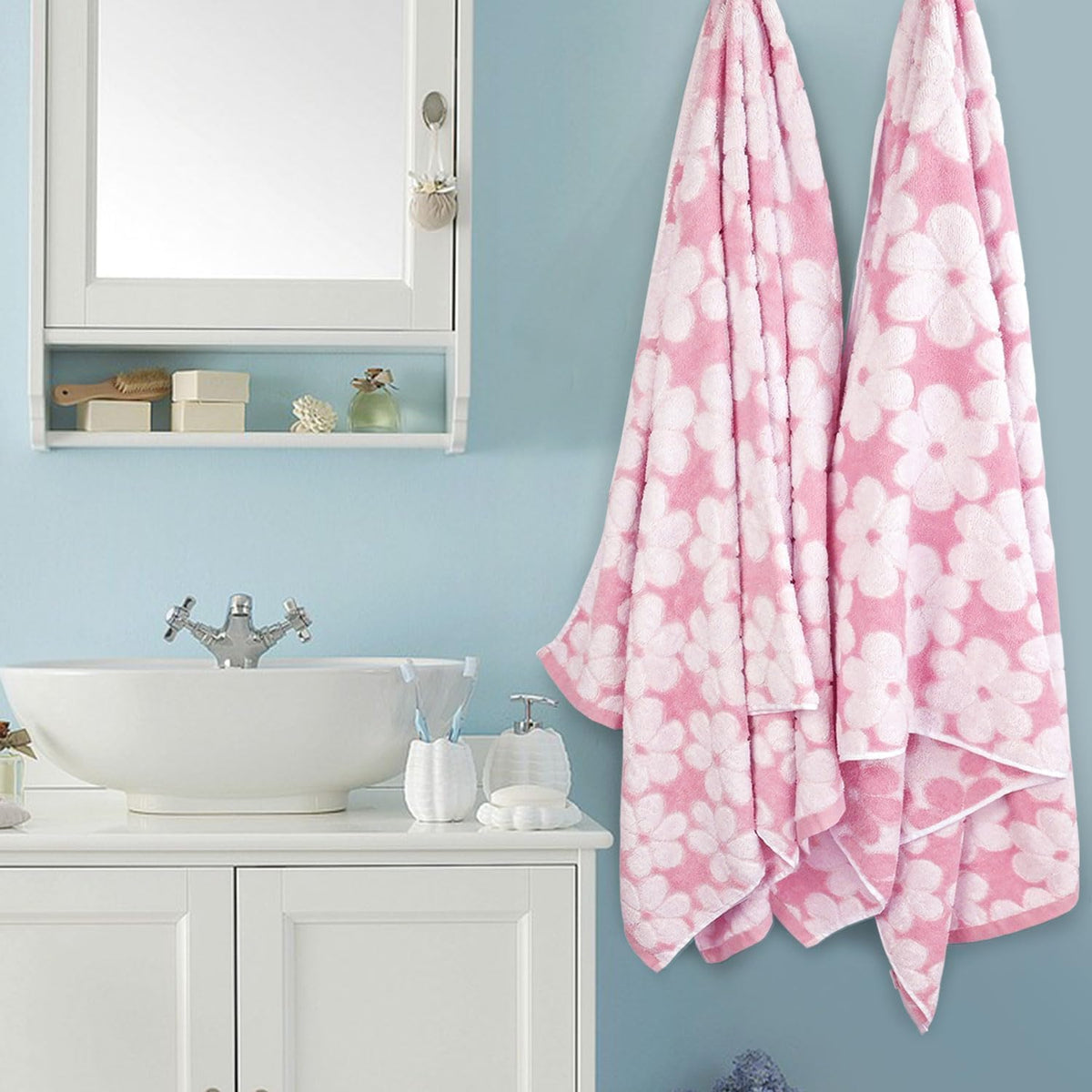 Jacquotha 55 by 27 inch towels, versatile for bath, beach, and gym.