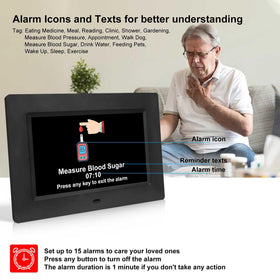 Jaihonda dementia clock five interfaces offer flexible viewing styles.