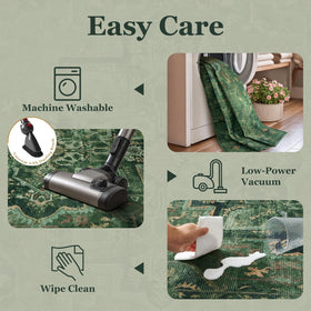 Jainmy fold-packaged rug may show creases but recovers softness.