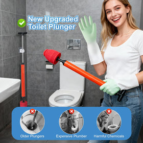 JAIZAIWJ sink snake 51cm clears hair clogs in kitchen and bathroom drains.