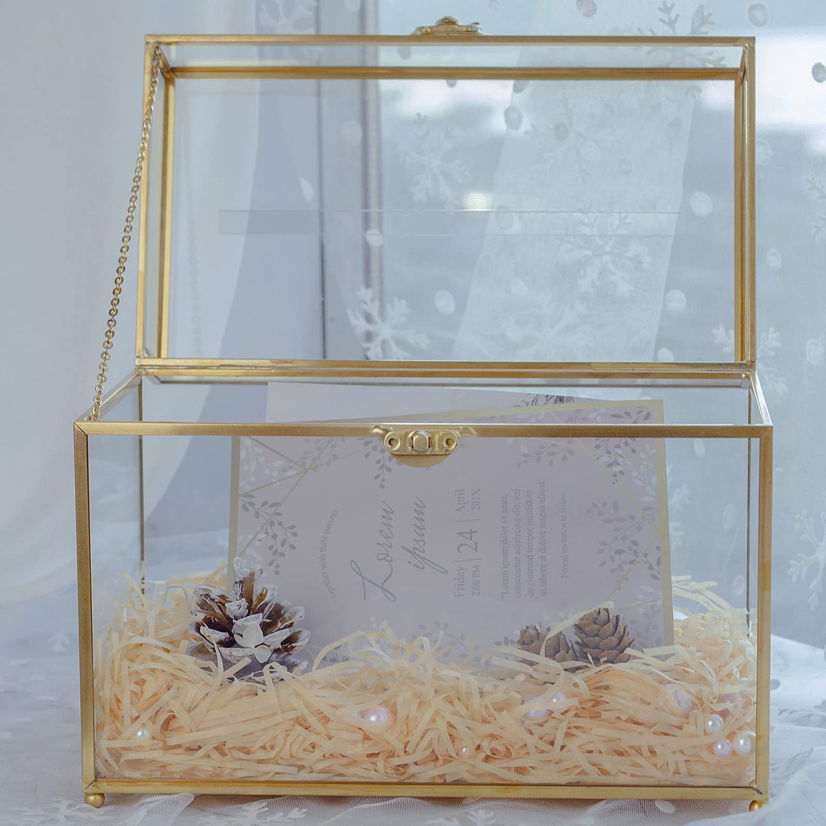 Jajamy packaging protects the glass during shipping for safe delivery