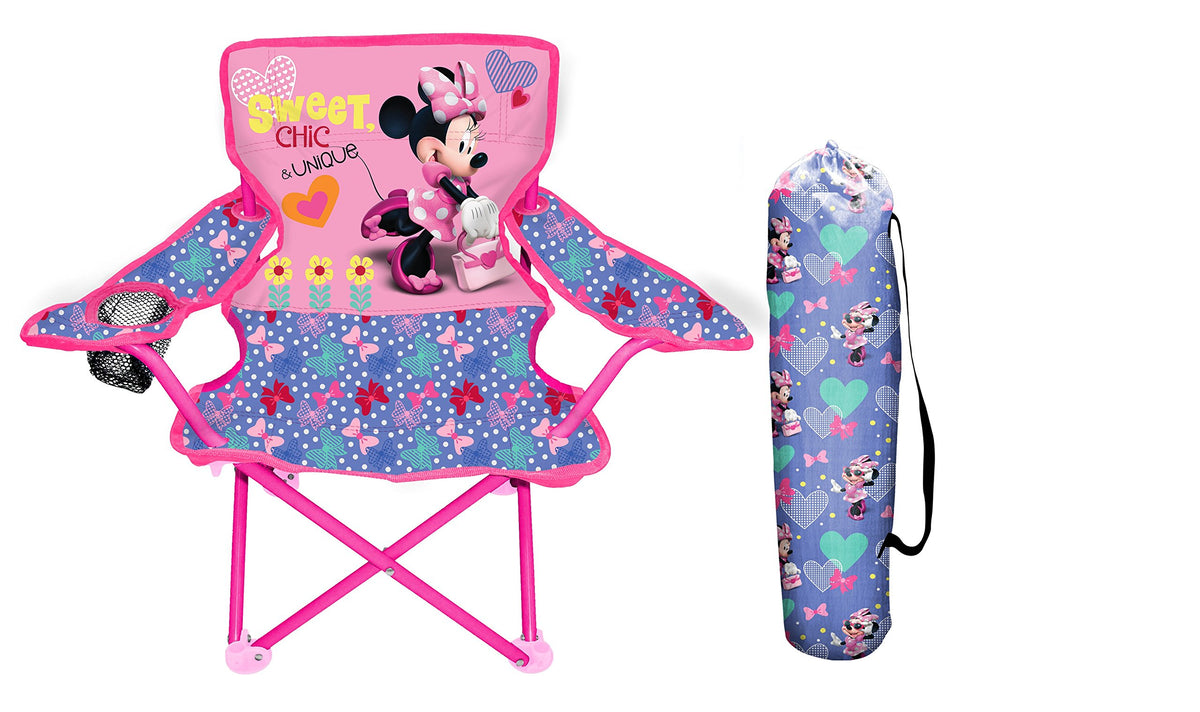 JAKKS Pacific Minnie bows graphics highlight cheerful, kid-friendly design.