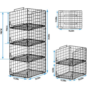 Jakyitvi large-capacity bins simplify closet reorganization and access.