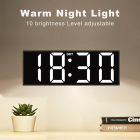 JALL clock on wall-mount showing versatile placement options