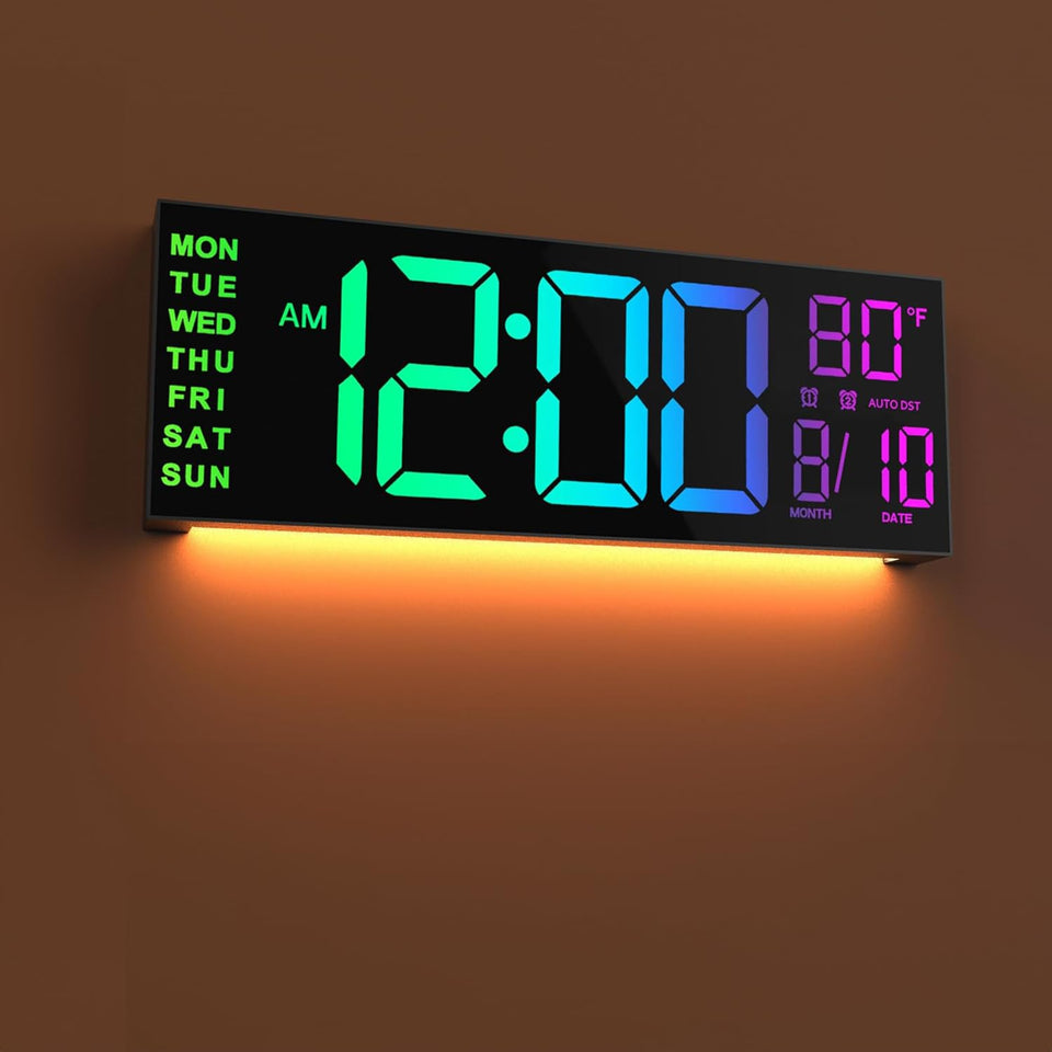 JALL 13-inch large display for easy reading from across the room
