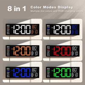 JALL clock night-light base provides subtle illumination for safe navigation at night
