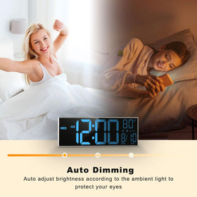JALL auto DST and brightness adapt for comfortable viewing