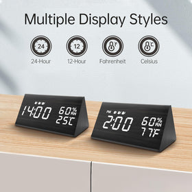 JALL wooden design adds warm decor to bedroom spaces.