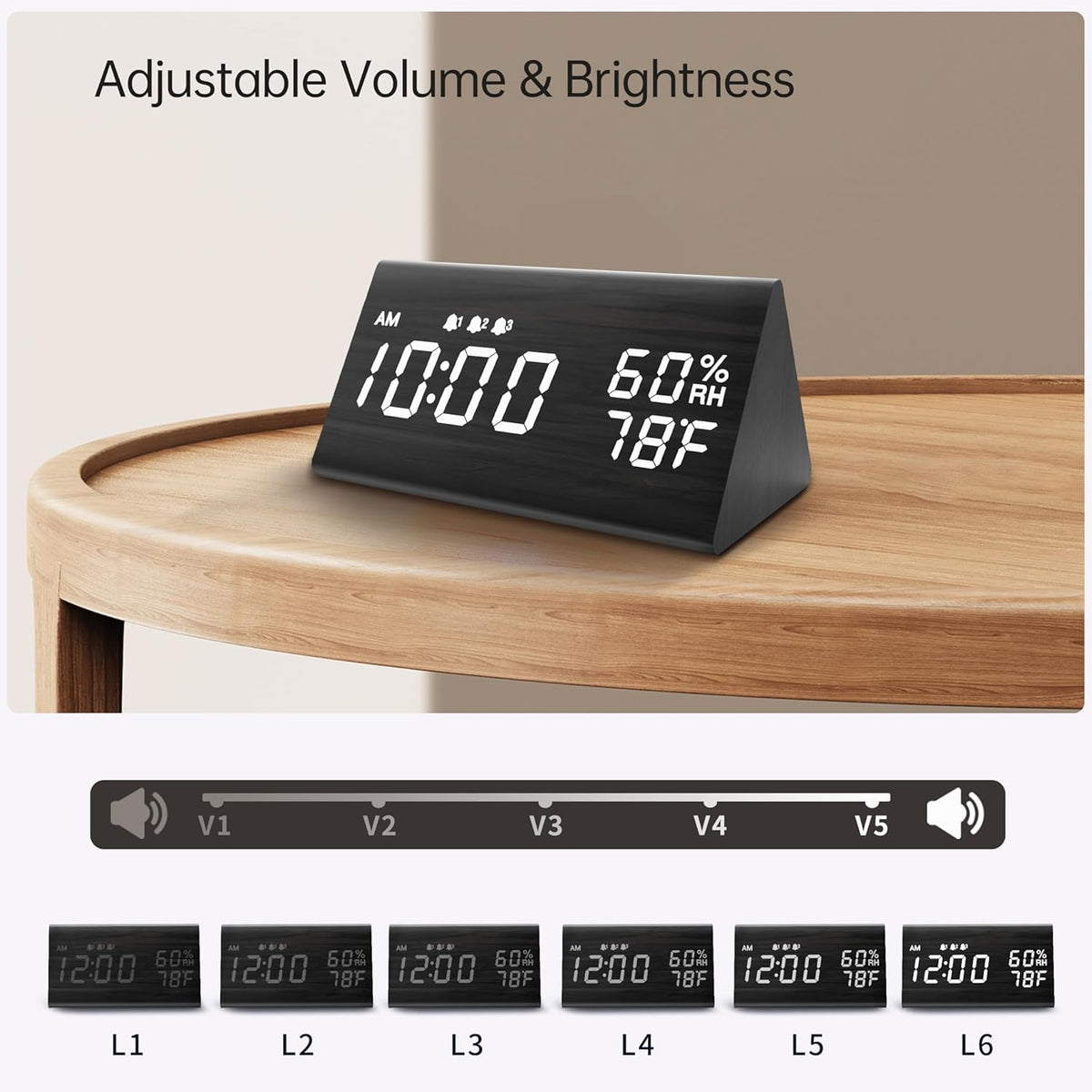 JALL weekday mode enables weekday-only alarms for consistent routines.