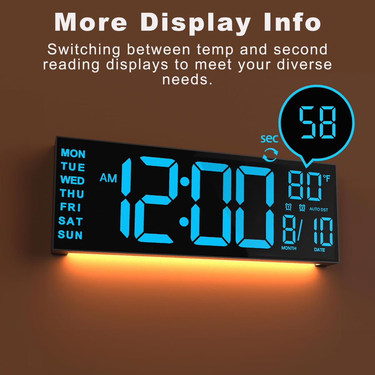 JALL memory battery preserves settings during brief power loss