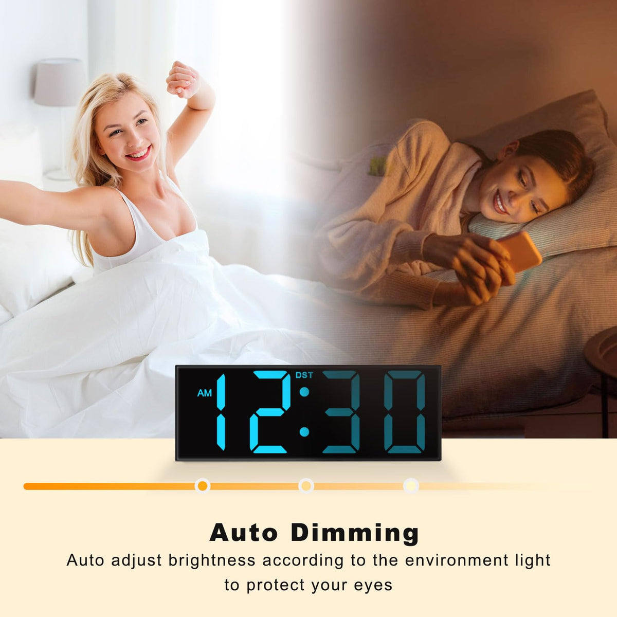 Internal memory battery preserves user settings during brief power loss.