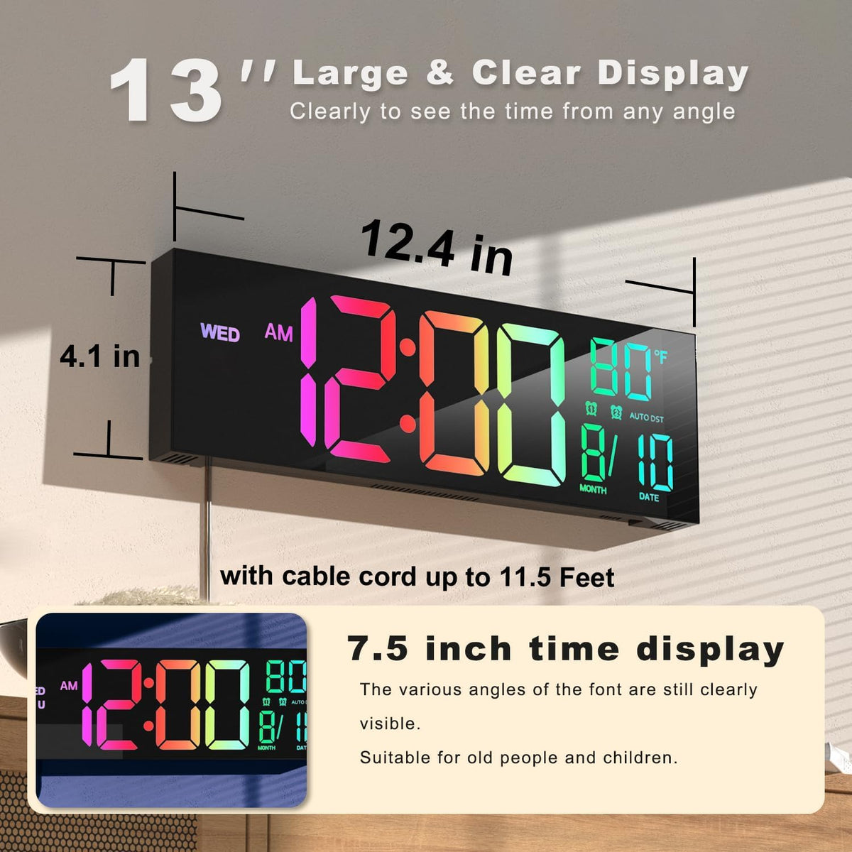 JALL night light adds warm ambient lighting to a living space
