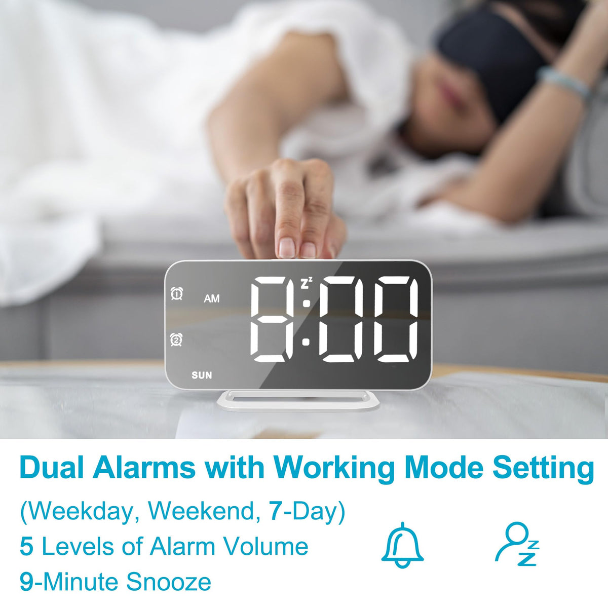 JALL brightness controls let you customize lighting for day or night.