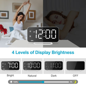 JALL two USB ports for charging devices bedside.