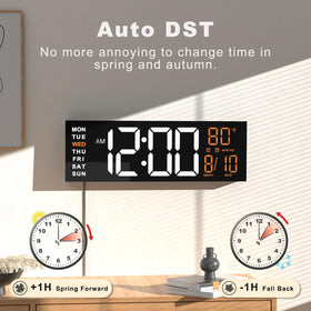 JALL temperature display shows room conditions at a glance