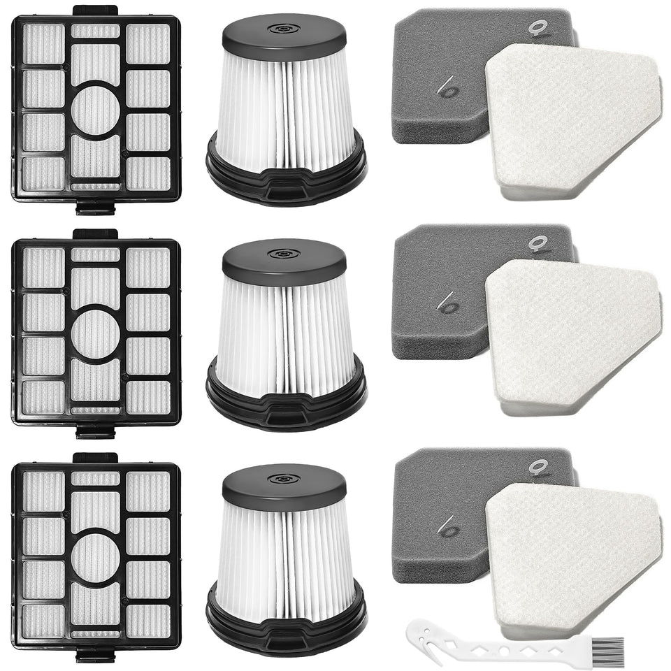 Janedtcyy HEPA filter pack in box for Shark BU models, ready for quick replacement.
