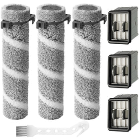 Janedtcyy CrossWave OmniForce Edge brush roll cleans efficiently on hardwood and tile floors