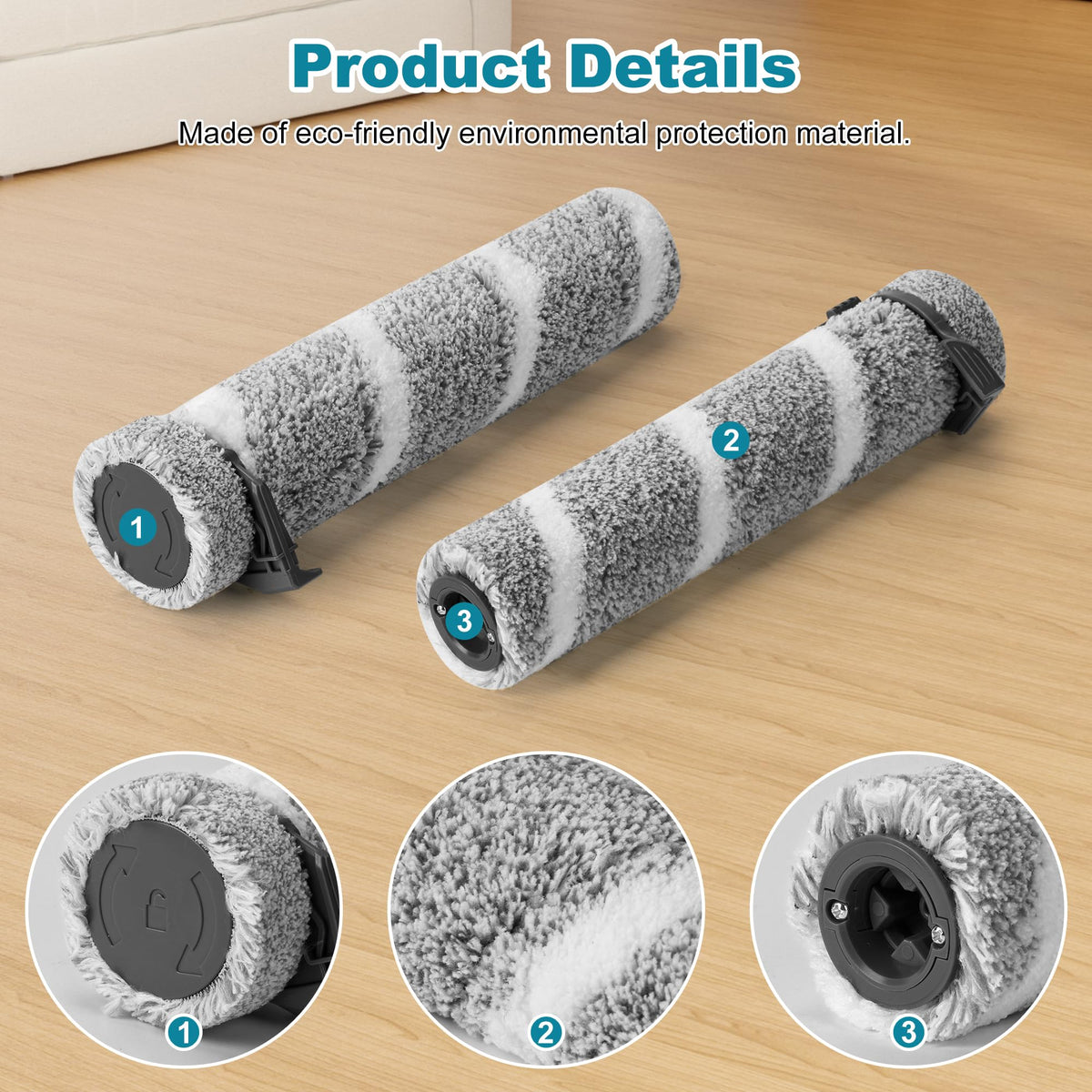 Janedtcyy CrossWave OmniForce Edge cleaning brush for quick maintenance