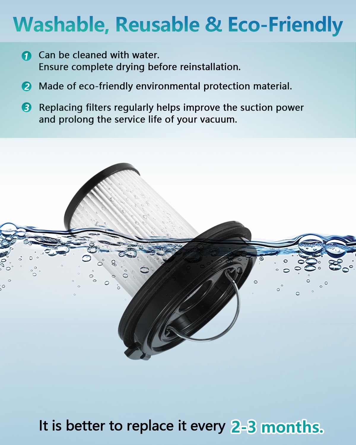 Janedtcyy premium HEPA pleated material blocks fine dust and pollen