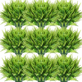 Janinka Boston fern stem closeup showing realistic texture for easy arrangement.
