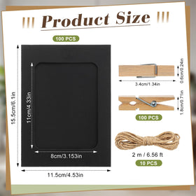 Janlaugh wooden clips highlight easy photo hanging with a DIY vibe.