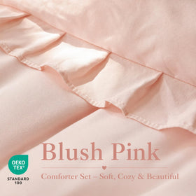 JANZAA soft brushed microfiber provides gentle touch and easy care.
