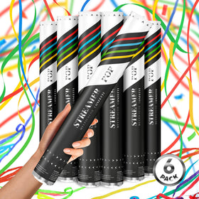 JAPJA confetti cannon 6-pack setup for vibrant party moments