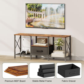 JARHETUN TV Stand ships with tools for easy assembly.