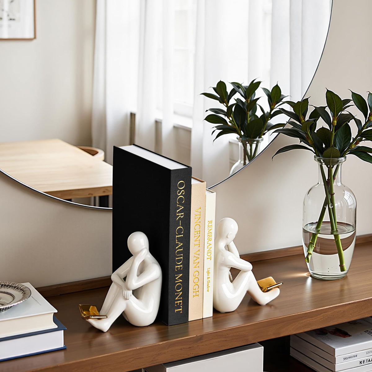 Gift-ready JARLINK faux book set suits holidays and housewarmings