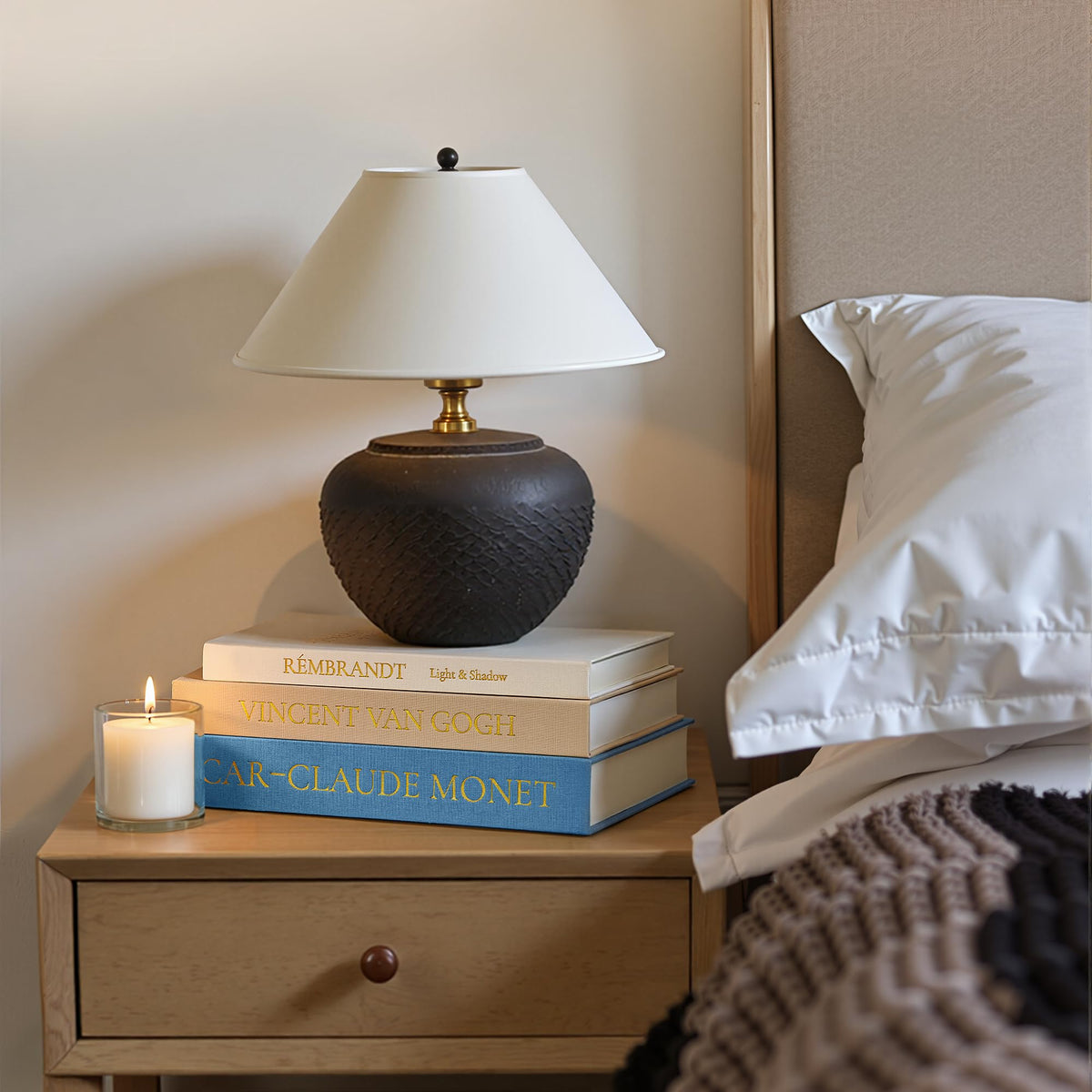 JARLINK decorative linen books blue enhance bookshelf styling with romance