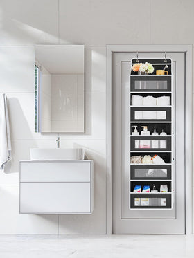 Jarlink door organizer assembly steps showing quick setup for clutter-free closets