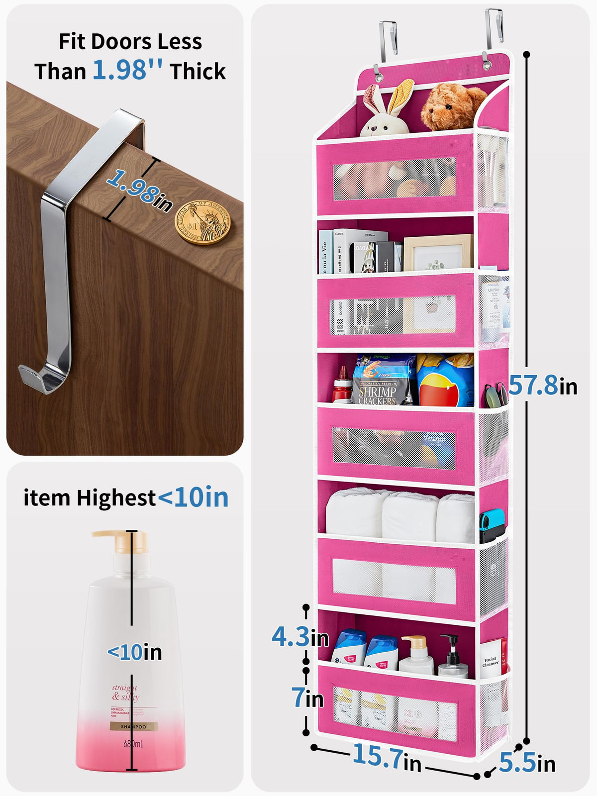 JARLINK view of five large pockets providing easy access and visibility