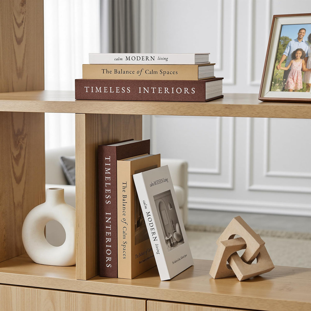 Jarlink mantel display with discreet storage for keepsakes