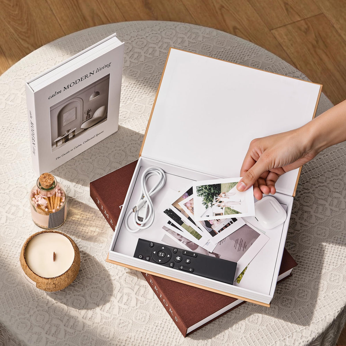 Jarlink stackable decor books enable versatile display arrangements