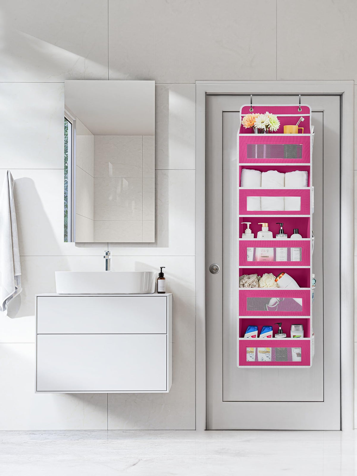 JARLINK tilt-proof design keeps pockets stable when the door opens
