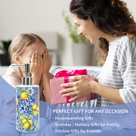 Gift-ready Capri Lemon dispenser for housewarming or gifts