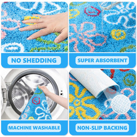 JarThenaAMCS interior outdoor-friendly bath mat stands up to daily use
