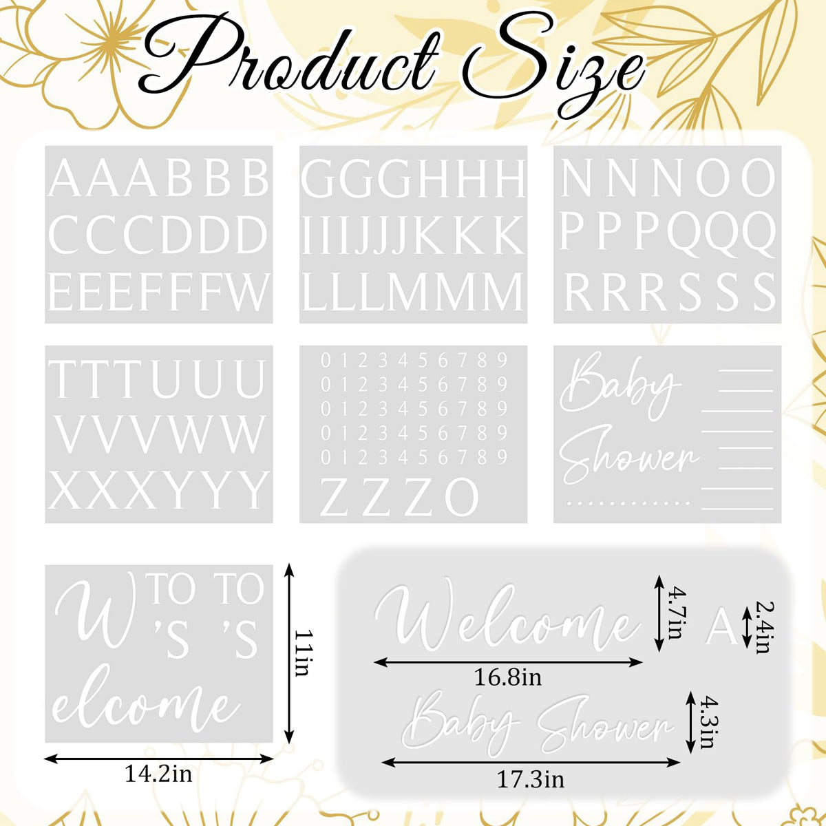 JarThenaAMCS DIY name date decal kit for customizable signage at gatherings.