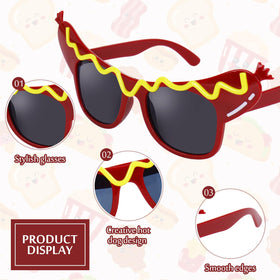 JarThenaAMCS hot dog glasses with smooth finish for comfortable wear.