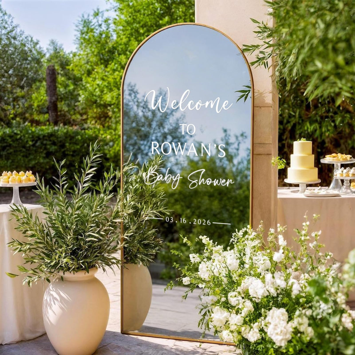 JarThenaAMCS party backdrop and photo shoot prop enhances memories with stylish signage.