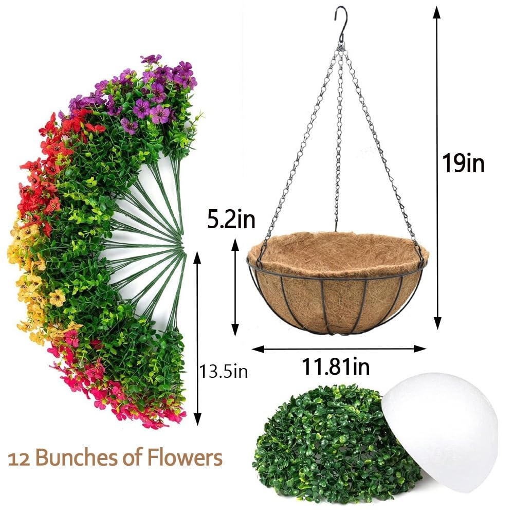 Jasion silk flower bundles deliver lush spring color with minimal care.