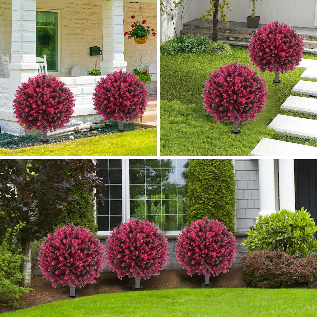 Jasmpig topiary setup requires no tools for quick installation.